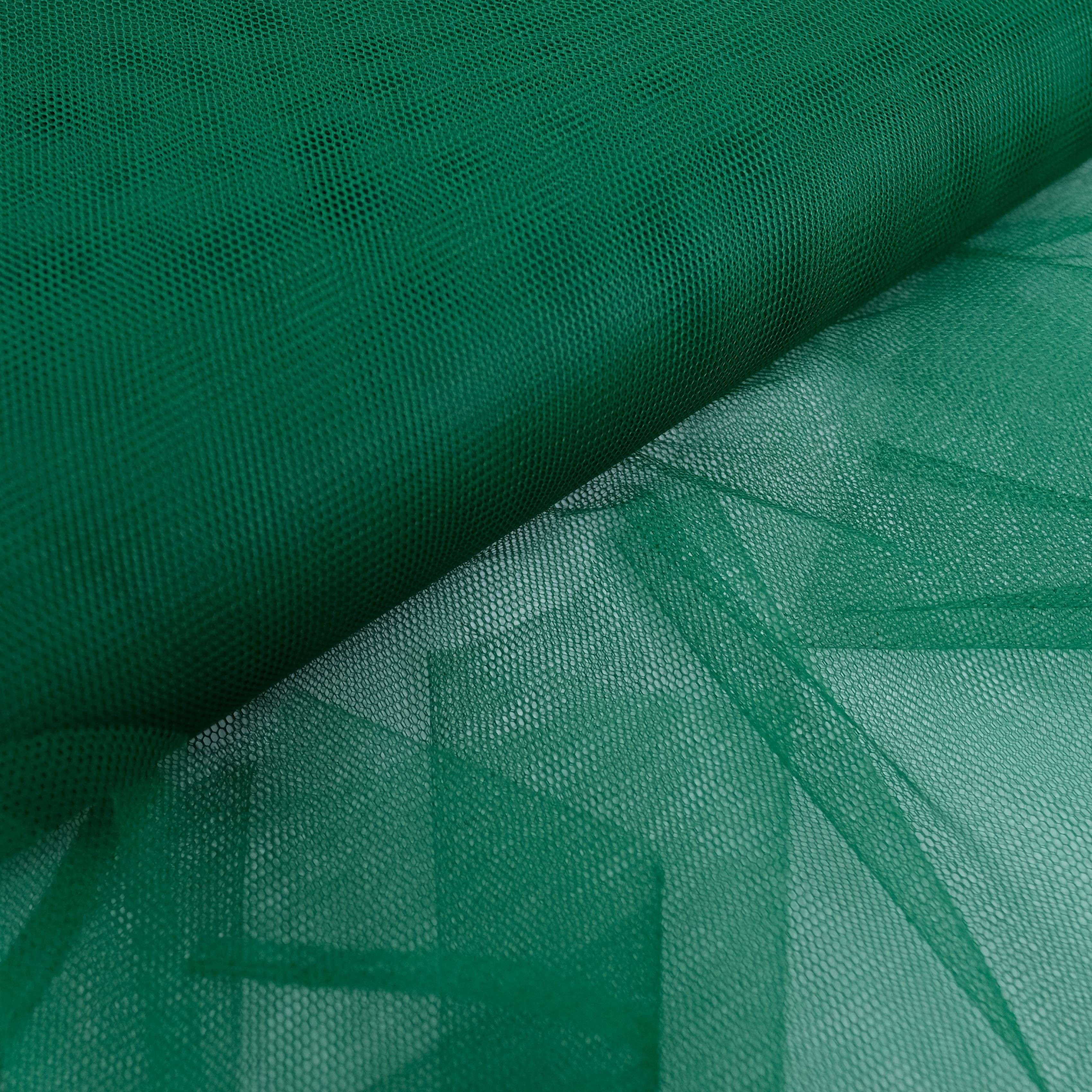 Tulle 150 Rigide Vert Foncé - Maison Klem